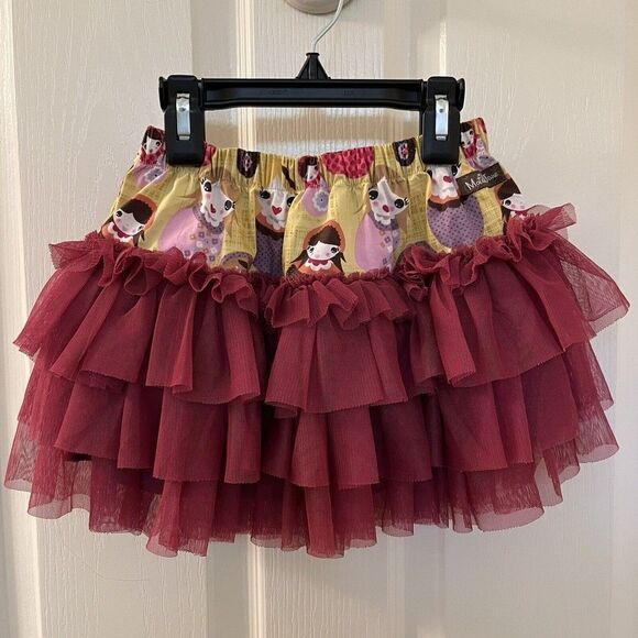 Matilda Jane Character Counts Heart Soul Sylvia Russian Doll Tutu Skirt Size 2 - Picture 3 of 11